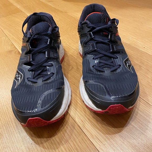 Saucony Guide ISO 2 Running Shoe Navy/Red (Size 9/42.5) - Picture 3 of 7